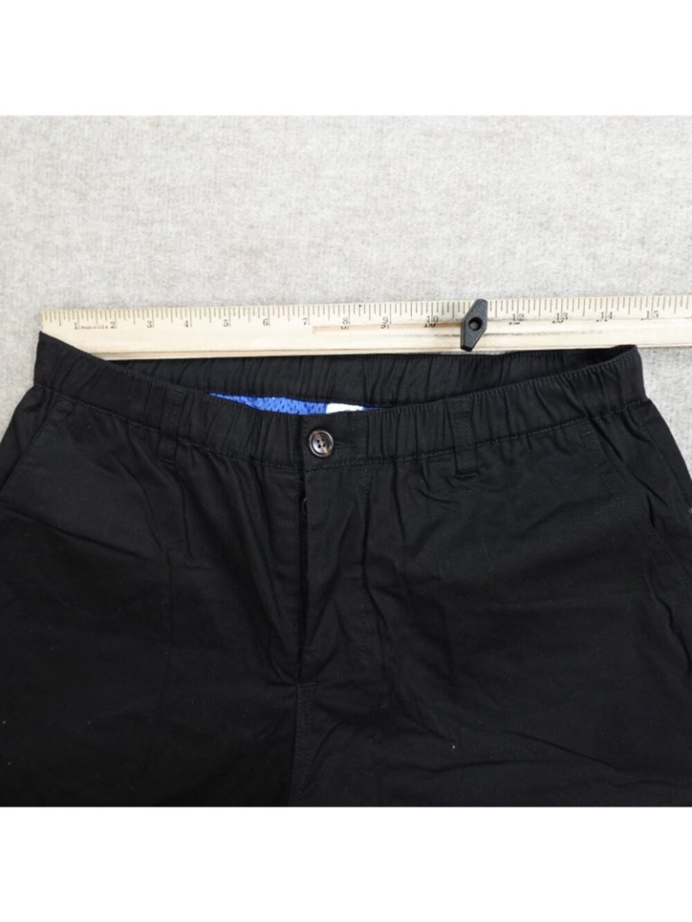 Woof Clothing Mens Pants Medium Black Lined Commando Stretch Waist Cotton Blend - Picture 6 of 11